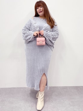 「nissen（ニッセン）のアイテム」を使った、nissen Smile Modelsさん（レディース・161cm）の秋コーディネート