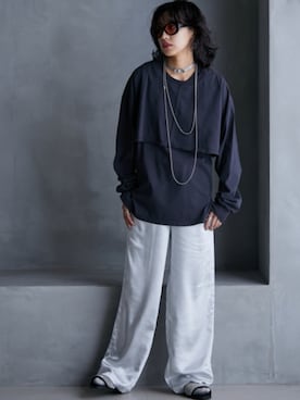 nissen Smile Modelsさん（レディース・163cm）の春コーディネート