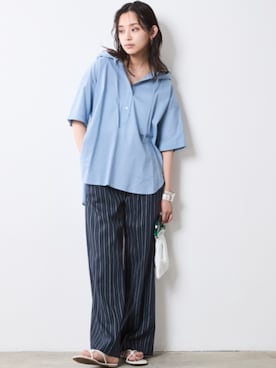 nissen Smile Modelsさん(レディース・163cm)の夏コーディネート