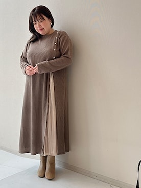 nissen Smile Modelsさん（レディース・158cm）の秋コーディネート