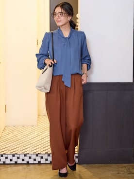 nissen Smile Modelsさん（レディース・167cm）の夏コーディネート