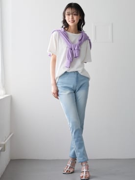 nissen Smile Modelsさん(レディース・165cm)の春コーディネート