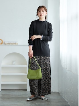 nissen Smile Modelsさん（レディース・160cm）の秋コーディネート