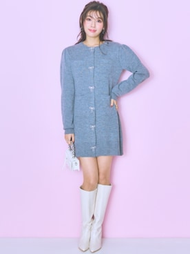 nissen Smile Modelsさん（レディース・166cm）の冬コーディネート