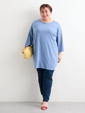 「nissen（ニッセン）のアイテム」を使った、nissen Smile Modelsさん（レディース・155cm）の春コーディネート