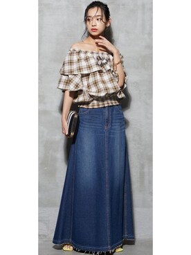 nissen Smile Modelsさん（レディース・167cm）の春コーディネート