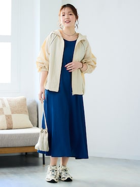 nissen Smile Modelsさん（レディース・160cm）の春コーディネート