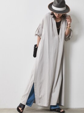 nissen Smile Modelsさん（レディース・163cm）の春コーディネート