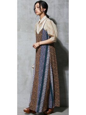 nissen Smile Modelsさん（レディース・167cm）の春コーディネート