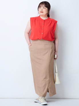 nissen Smile Modelsさん（レディース・158cm）の春コーディネート