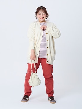 nissen Smile Modelsさん（レディース・160cm）の夏コーディネート