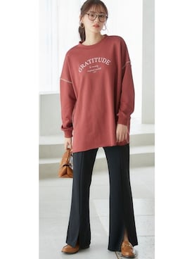 nissen Smile Modelsさん（レディース・166cm）の夏コーディネート