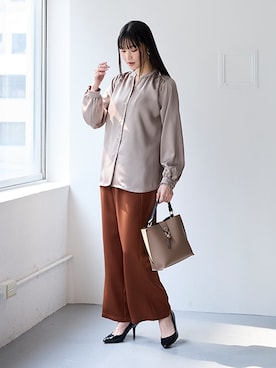 nissen Smile Modelsさん（レディース・166cm）の夏コーディネート