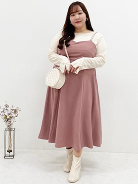 nissen Smile Modelsさん（レディース・158cm）の秋コーディネート