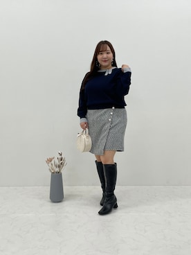 nissen Smile Modelsさん（レディース・158cm）の夏コーディネート