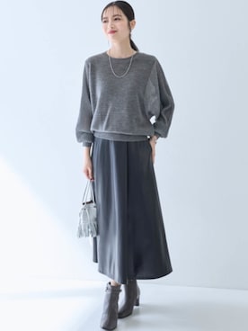 nissen Smile Modelsさん（レディース・164cm）の冬コーディネート