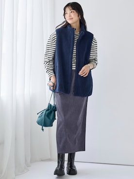 nissen Smile Modelsさん（レディース・166cm）の秋コーディネート