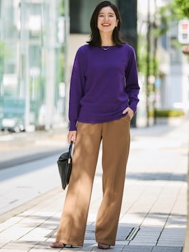 nissen Smile Modelsさん（レディース・167cm）の秋コーディネート