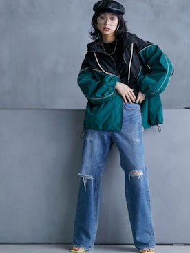 nissen Smile Modelsさん（レディース・163cm）の春コーディネート