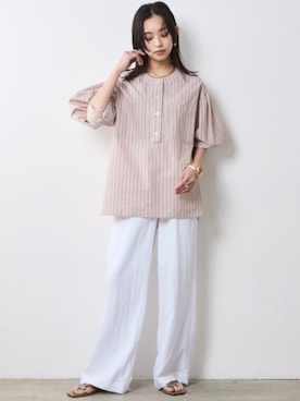 nissen Smile Modelsさん(レディース・163cm)の春コーディネート