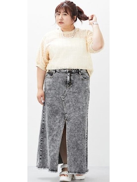 nissen Smile Modelsさん(レディース・155cm)の夏コーディネート