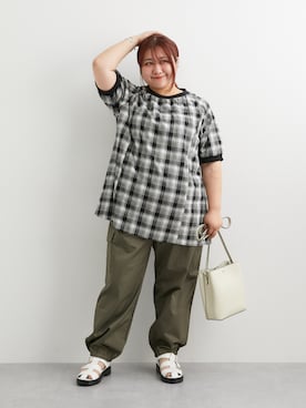 nissen Smile Modelsさん（レディース・155cm）の春コーディネート