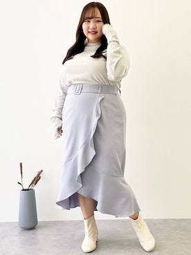 nissen Smile Modelsさん（レディース・158cm）の秋コーディネート