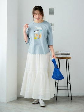 nissen Smile Modelsさん（レディース・155cm）の冬コーディネート