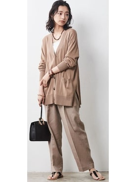 nissen Smile Modelsさん（レディース・167cm）の春コーディネート