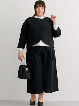 「Neina」｜nissen Smile Modelsさん（レディース・157cm）の冬コーディネート
