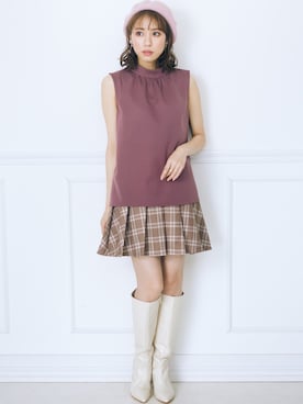 nissen Smile Modelsさん(レディース・162cm)の秋コーディネート