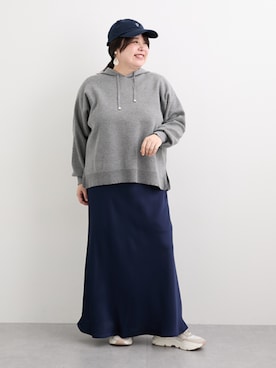 nissen Smile Modelsさん（レディース・158cm）の秋コーディネート