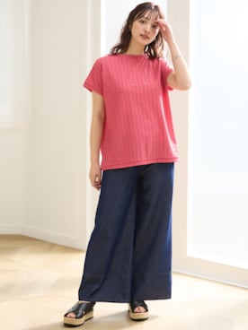 nissen Smile Modelsさん（レディース・163cm）の春コーディネート