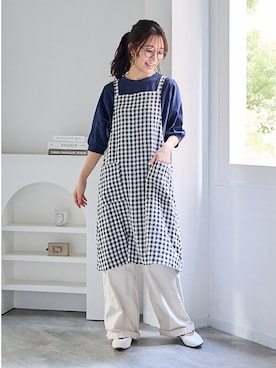 nissen Smile Modelsさん（レディース・160cm）の春コーディネート