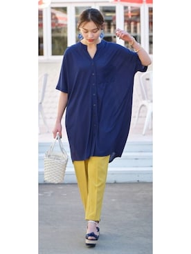 nissen Smile Modelsさん（レディース・167cm）の春コーディネート