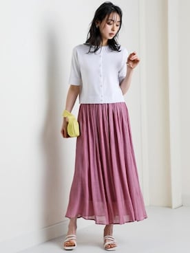 nissen Smile Modelsさん（レディース・165cm）の春コーディネート