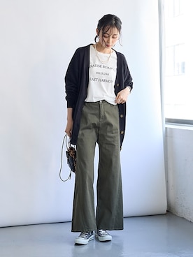 nissen Smile Modelsさん（レディース・165cm）の夏コーディネート