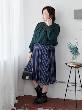 nissen Smile Modelsさん（レディース・158cm）の夏コーディネート