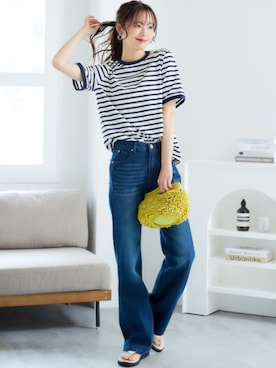 nissen Smile Modelsさん（レディース・167cm）の夏コーディネート