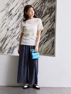 nissen Smile Modelsさん（レディース・165cm）の春コーディネート