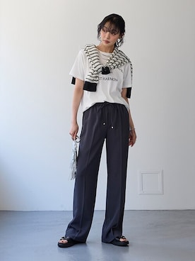 nissen Smile Modelsさん（レディース・165cm）の春コーディネート