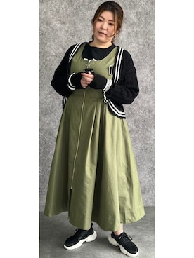 nissen Smile Modelsさん（レディース・172cm）の春コーディネート