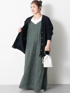 nissen Smile Modelsさん（レディース・160cm）の冬コーディネート