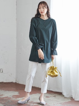 nissen Smile Modelsさん（レディース・167cm）の夏コーディネート