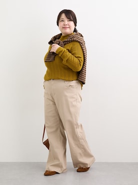 nissen Smile Modelsさん（レディース・158cm）の秋コーディネート