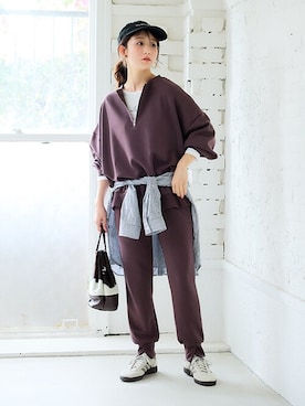nissen Smile Modelsさん（レディース・160cm）の秋コーディネート
