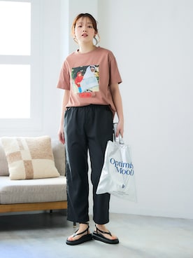 nissen Smile Modelsさん(レディース・160cm)の春コーディネート