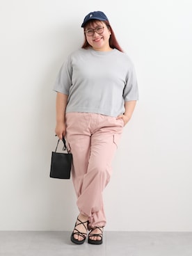 「nissen（ニッセン）のアイテム」を使った、nissen Smile Modelsさん（レディース・155cm）の春コーディネート