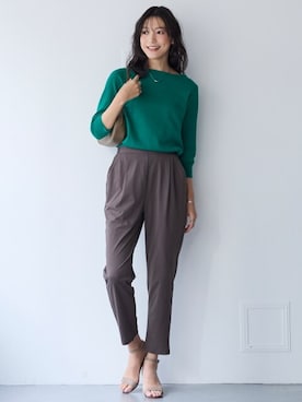 nissen Smile Modelsさん（レディース・170cm）の春コーディネート