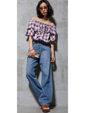 nissen Smile Modelsさん(レディース・167cm)の春コーディネート